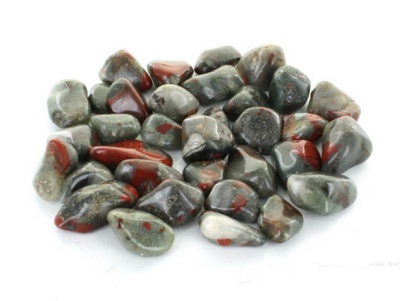 Bloodstone Tumblestone Crystal Gemstones